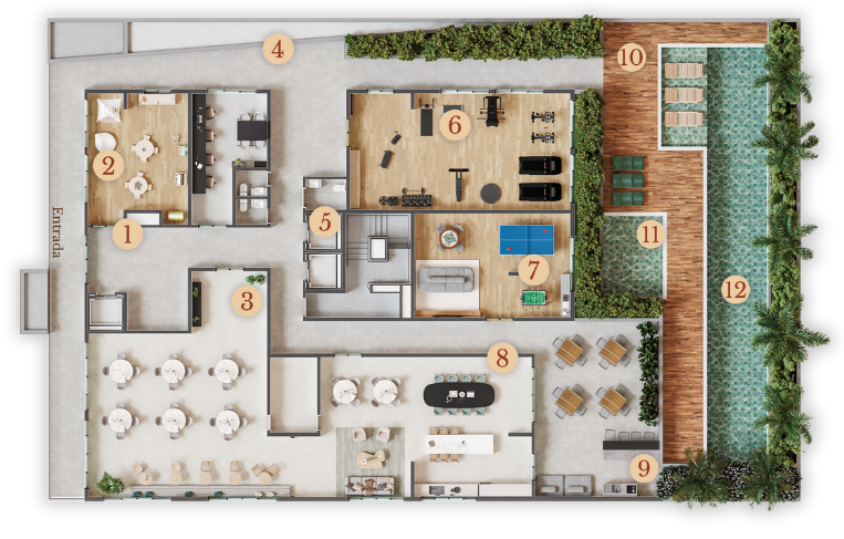 Implantação Térreo